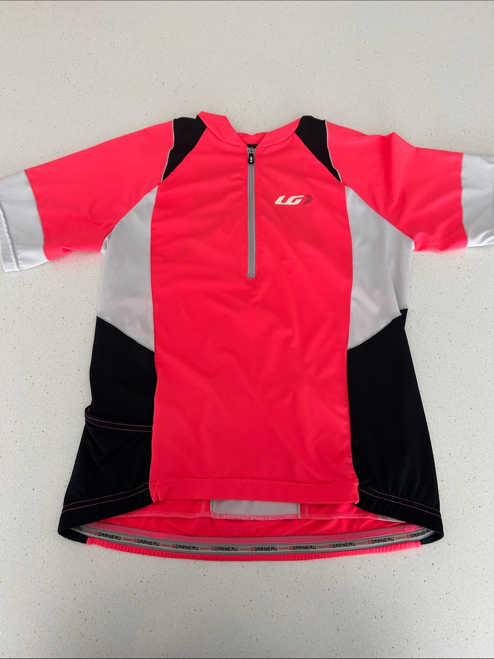 Louis Garneau Women's Neon Pink Cycling Jersey